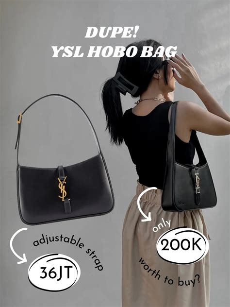 ysl hobo bag.|ysl hobo bag dupe.